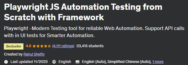 Playwright JS Automation Testing from Scratch with Framework