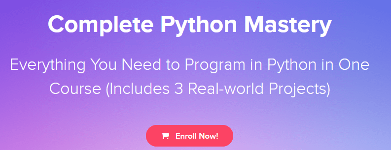 Complete Python Mastery