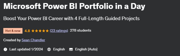 Microsoft Power BI Portfolio in a Day