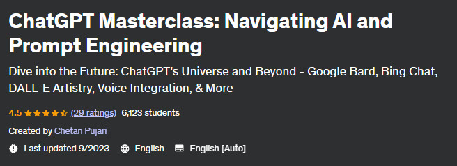 ChatGPT Masterclass: Navigating AI and Prompt Engineering