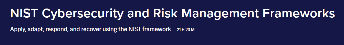 NIST Cybersecurity and Risk Management Frameworks