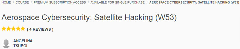 Aerospace Cybersecurity: Satellite Hacking (W53)