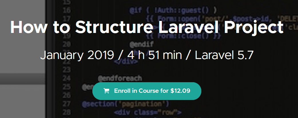 How to Structure Laravel Project