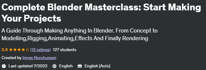 Complete Blender Masterclass_ Start Making Your Projects