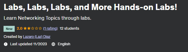 Labs Labs Labs and More Hands-on Labs!