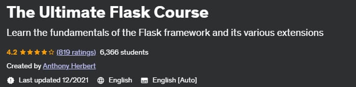 The Ultimate Flask Course