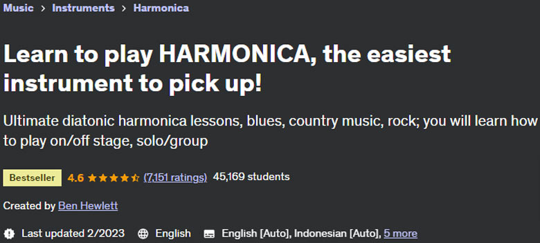 Learn to play HARMONICA, the easiest instrument to pick up!