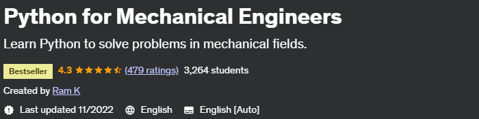 Python for Mechanical Engineers