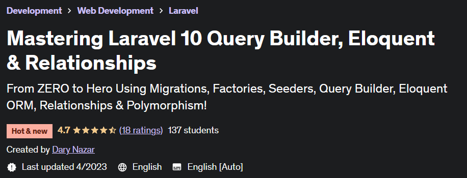 Mastering Laravel 10 Query Builder 