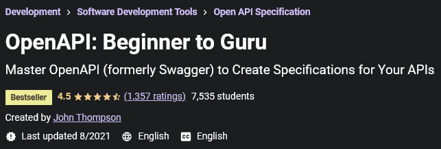 OpenAPI: Beginner to Guru