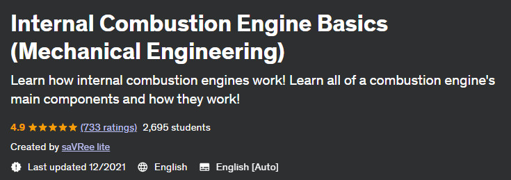 Internal Combustion Engine Basics (Mechanical Engineering)