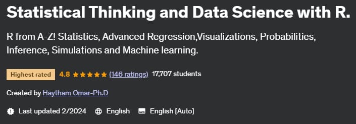 Statistical Thinking and Data Science with R.