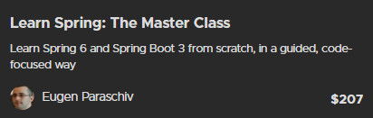 Learn Spring: The Master Class