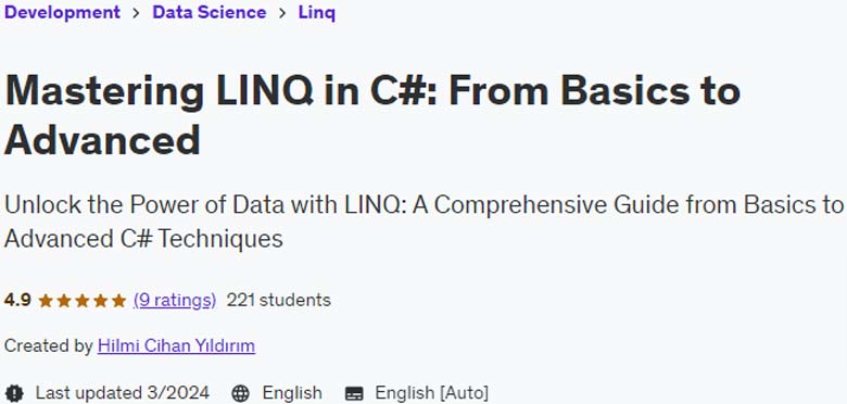 Mastering LINQ in C#: From Basics to Advanced