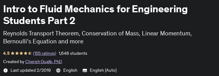 Intro to Fluid Mechanics for Engineering Students Part 2