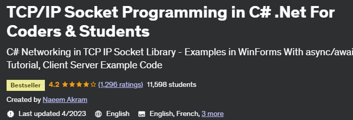 TCP_IP Socket Programming in C# .Net For Coders & Students