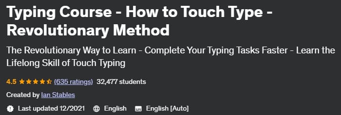 Typing Course - How to Touch Type - Revolutionary Method