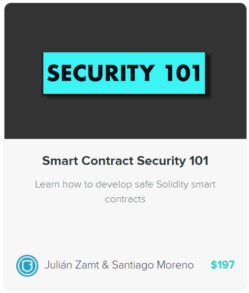 Smart Contract Security 101