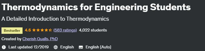 Thermodynamics for Engineering Students