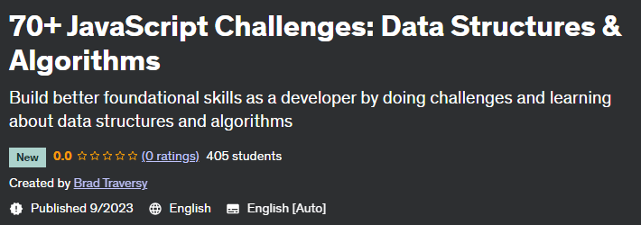 70+ JavaScript Challenges_ Data Structures & Algorithms