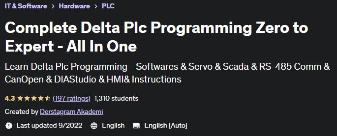 Complete Delta Plc Programming Zero to Expert - All In One