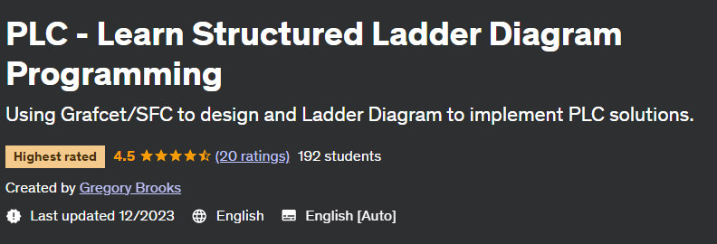 PLC - Learn Structured Ladder Diagram Programming 