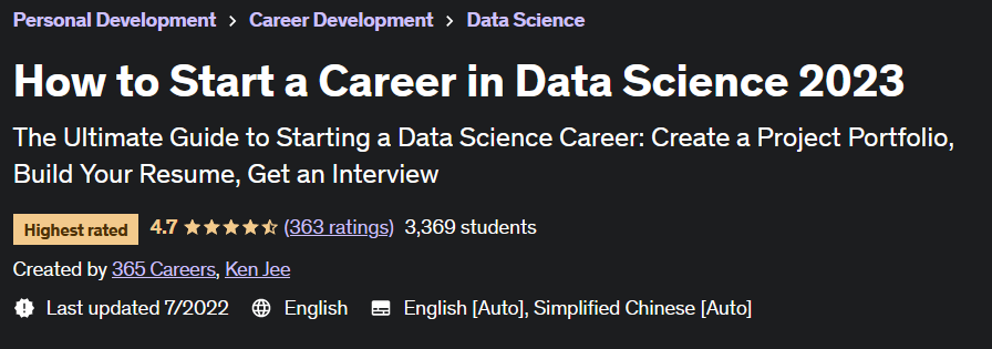 How to Start a Career in Data Science