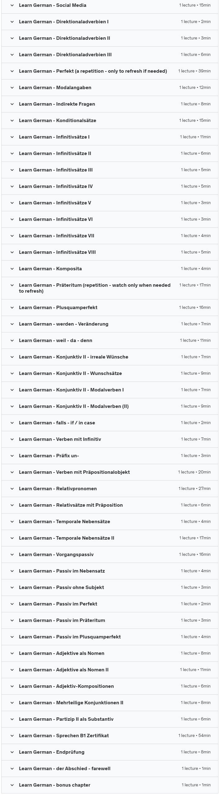 German Language B1 - Intermediate German