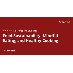 Food Sustainability, Mindful Eating, and Healthy Cooking Specialization