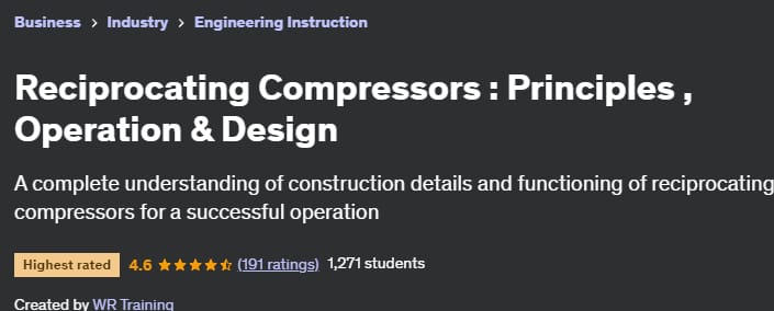 Reciprocating Compressors _ Principles, Operation & Design