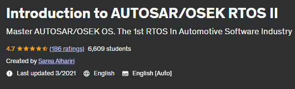 Introduction to AUTOSAR/OSEK RTOS II