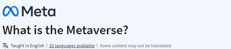 What is the Metaverse_