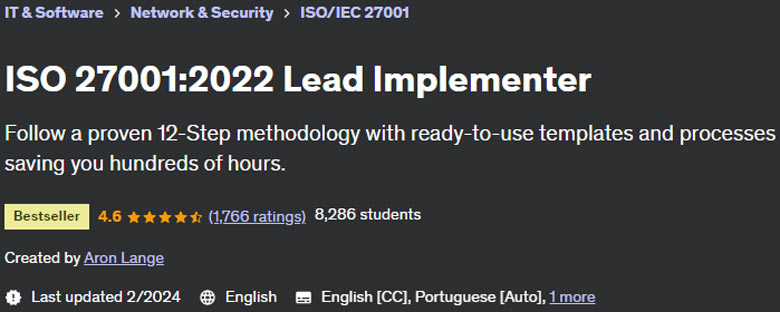 ISO 27001:2022 Lead Implementer