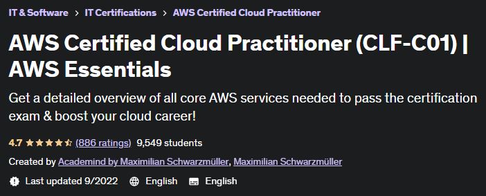 AWS Certified Cloud Practitioner (CLF-C01) |  AWS Essentials