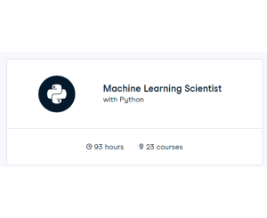 Machine Learning Scientist with Python