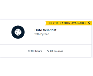 Data Scientist with Python