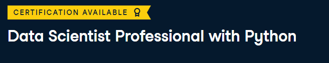 Data Scientist Professional with Python