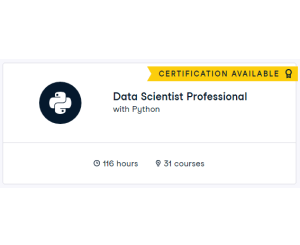 Data Scientist Professional with Python