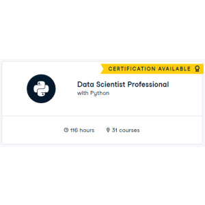Data Scientist Professional with Python
