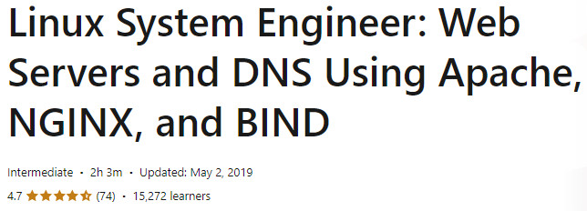 Linux System Engineer: Web Servers and DNS Using Apache NGINX and BIND