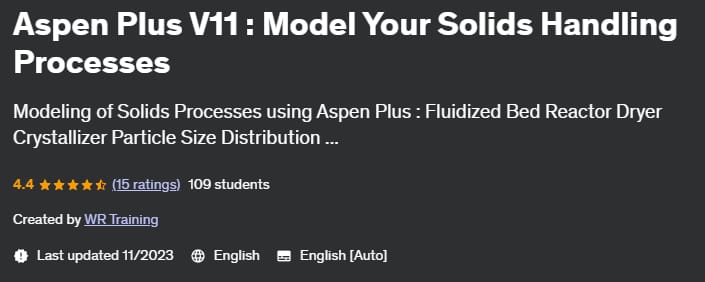 Aspen Plus V11 _ Model Your Solids Handling Processes