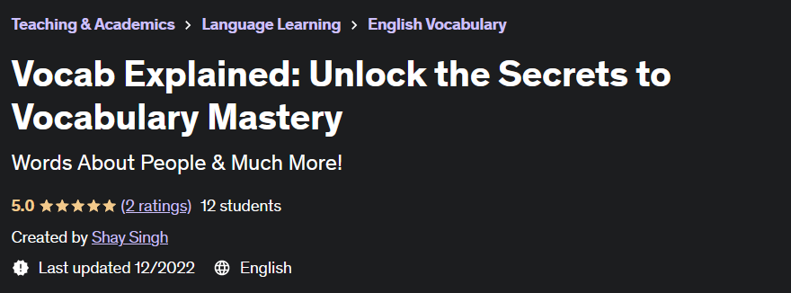 Vocab Explained: Unlock the Secrets to Vocabulary Mastery