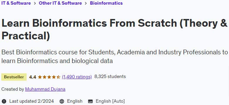 Learn Bioinformatics From Scratch (Theory & Practical)