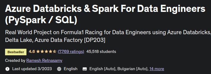 Azure Databricks & Spark For Data Engineers (PySpark _ SQL)