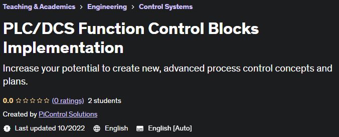 PLC/DCS Function Control Blocks Implementation