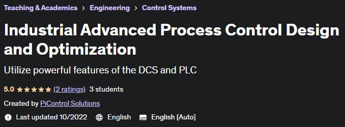 Industrial Advanced Process Control Design and Optimization