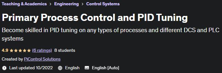 Primary Process Control and PID Tuning