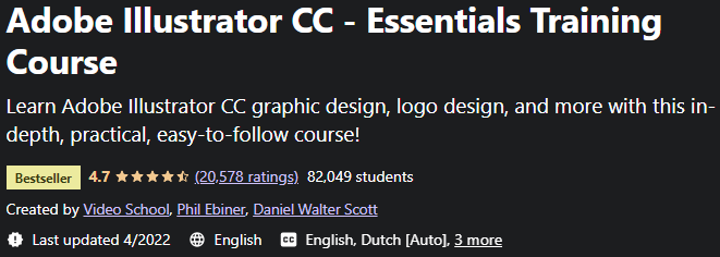 Adobe Illustrator CC - Essentials Training Course