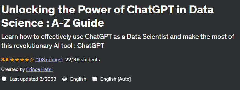 Unlocking the Power of ChatGPT in Data Science: AZ Guide 