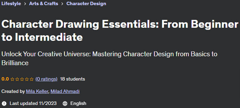 Character Drawing Essentials: From Beginner to Intermediate